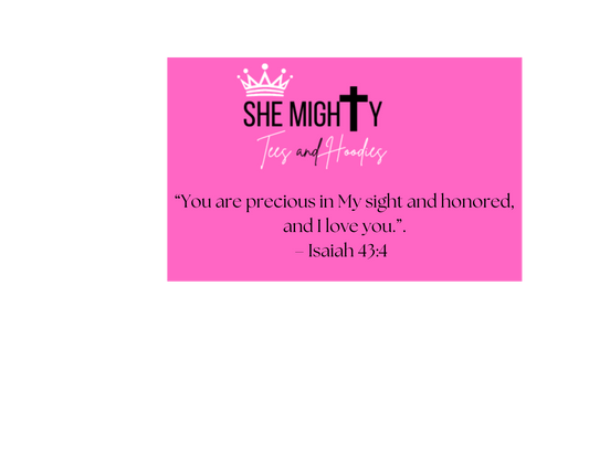 She Mighty Tees and Hoodies Gift Cards